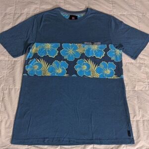 Quicksilver Floral Print with Pocket tee